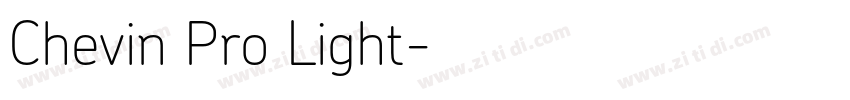 Chevin Pro Light字体转换 Chevin Pro Light字体转换